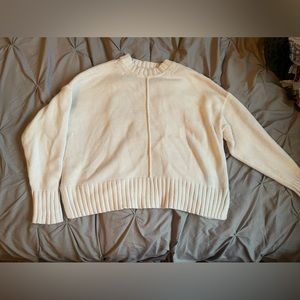 White Turtleneck sweater